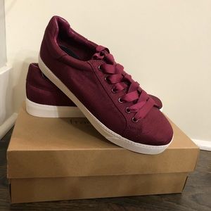Francesca’s Maroon Sneakers